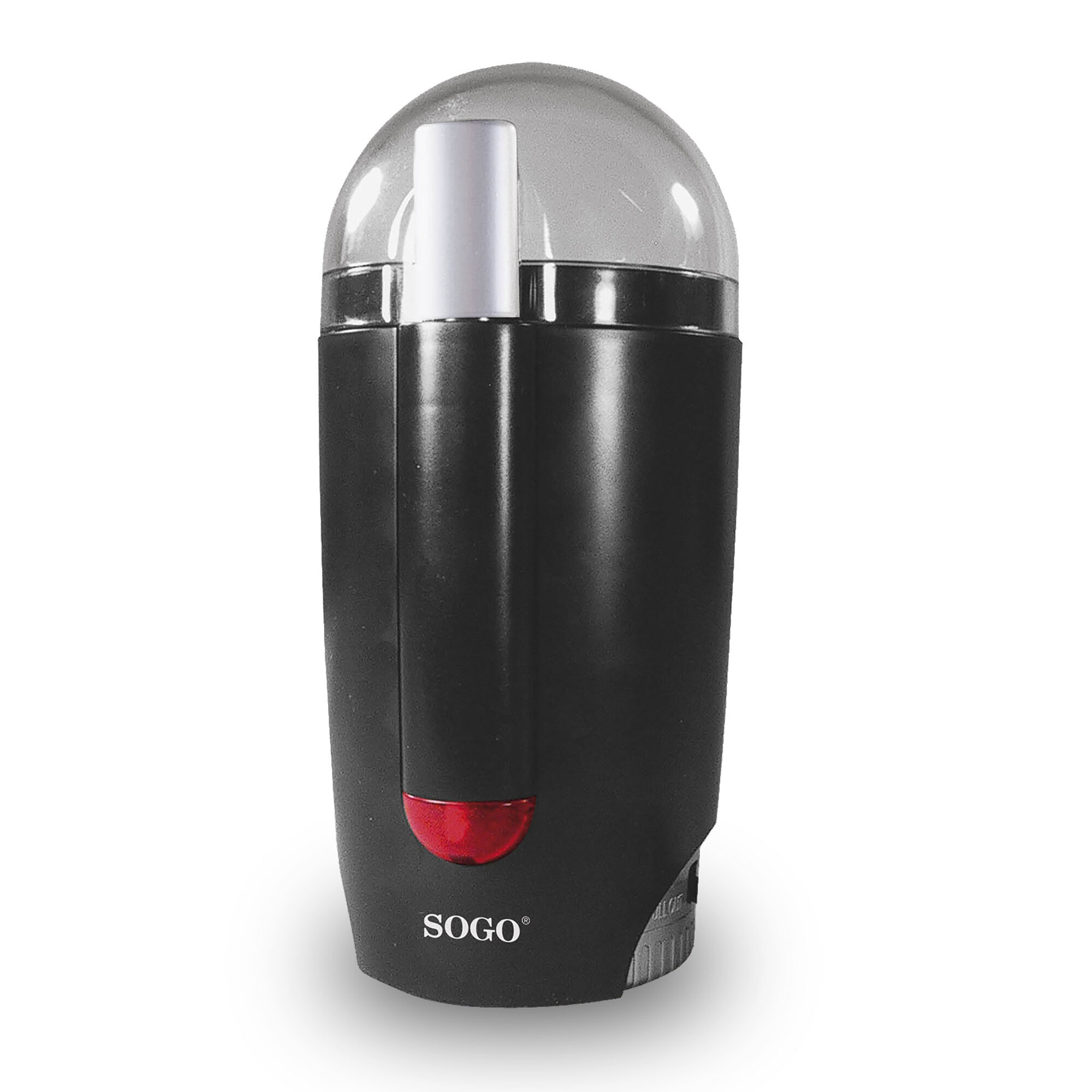 Image of SOGO Macinacaffè Elettrico 150W - Lame Acciaio Inox, Grinder per Caffè, Spezie e Noci, Design Compatto, Sicurezza Avanzata, 36g Capacità