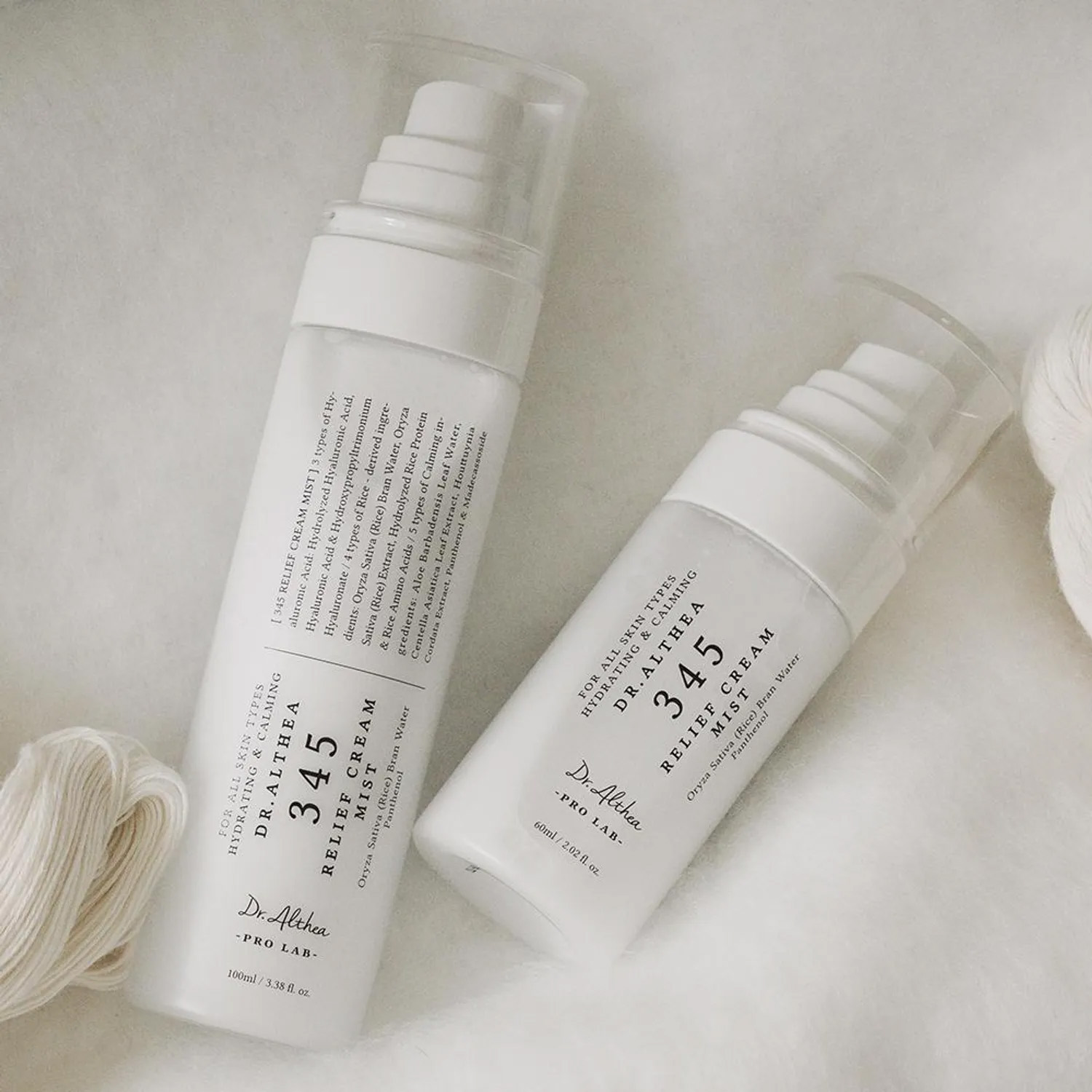 Hydratačné zložky DR. ALTHEA 345 Relief Cream Mist