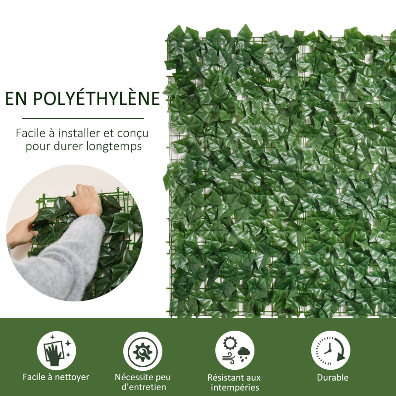 Authentique Haie Artificielle Brise-vue 3l X 1h M à Prix Carrefour