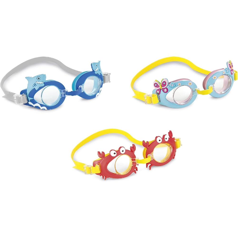 Intex Swimming Goggles,Unisex,Multicolor