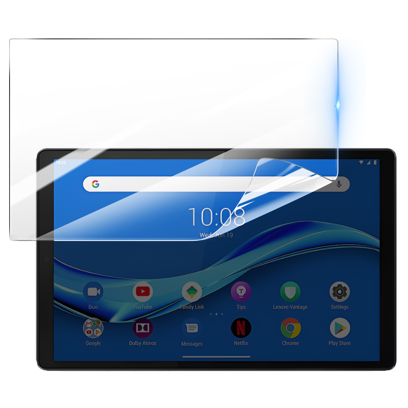 Protection Écran pour Lenovo Tab M10 FHD Plus Gen 2 en Hydrogel Antichoc Transparent