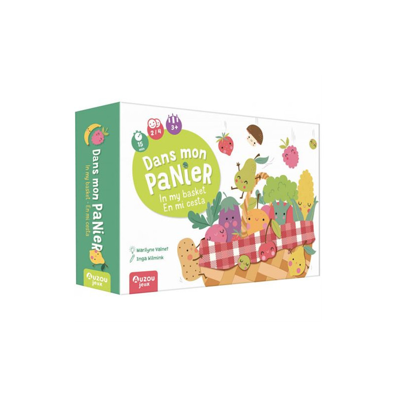Jeu De Société Auzou P'etit Jeu Dans Mon Panier