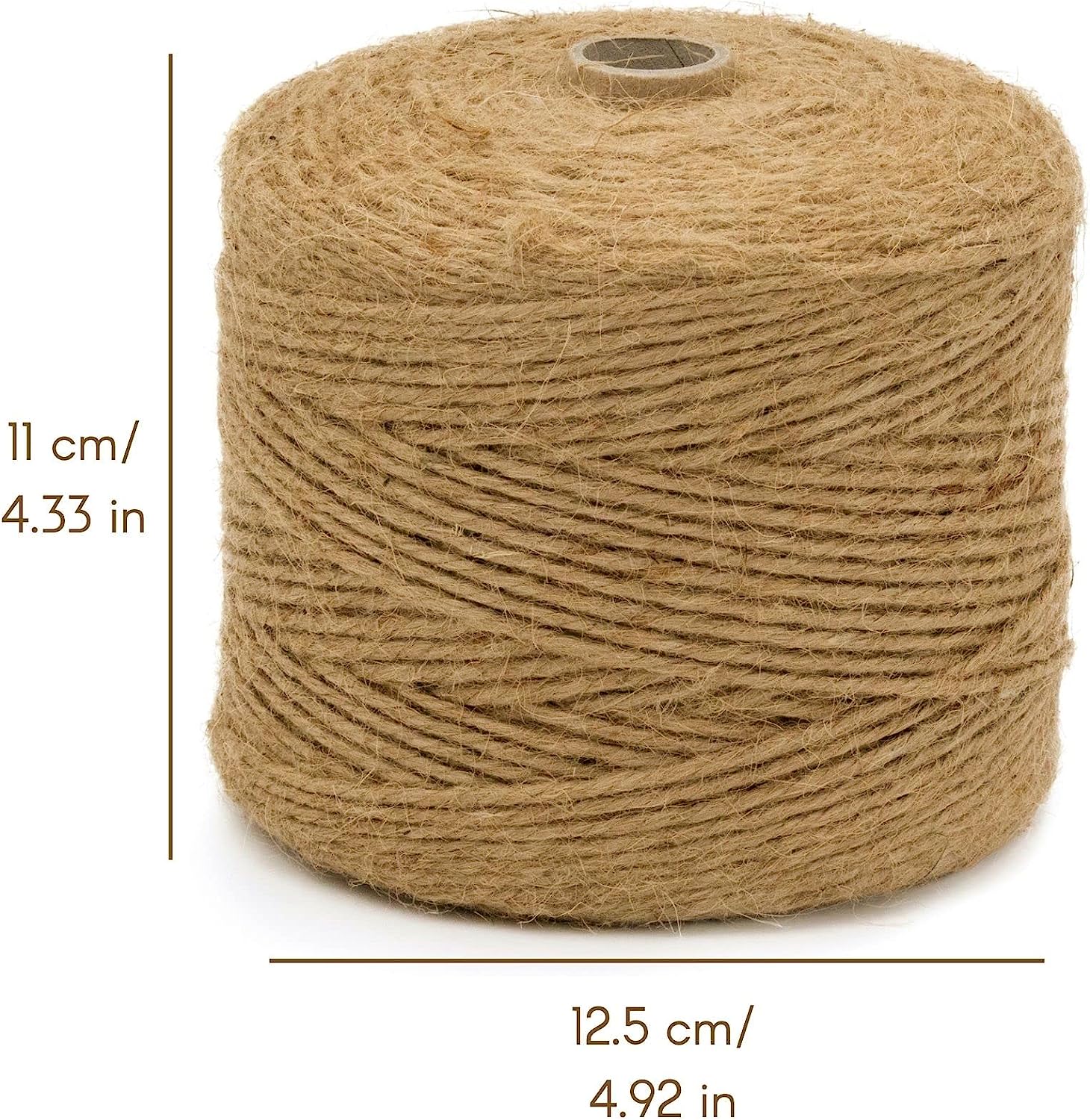 Creative Deco 300m Ficelle Jute | Épaisseur 3mm | Ficelle Jardinage | Deco Mariage Champetre | Ficelle Naturelle
