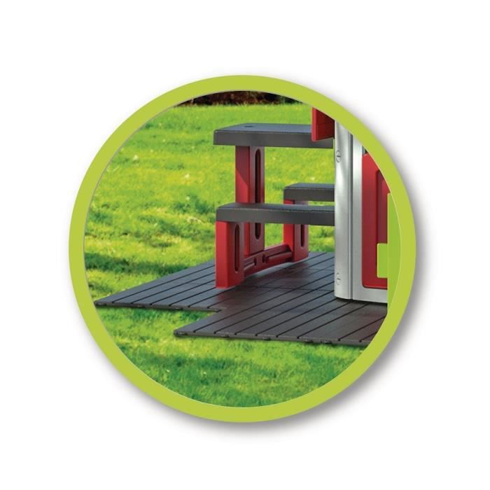 Smoby Set De 6 Dalles 45 X 45 Cm - Plancher Maison
