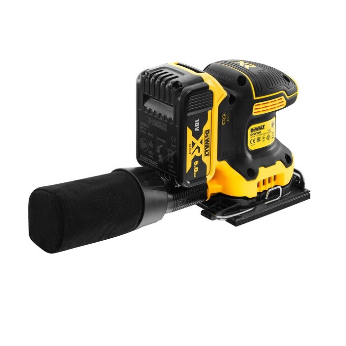 Ponceuse 1/4 De Feuille Xr 18v Brushless 2 X 5ah Li-ion Dcw200p2 Dewalt