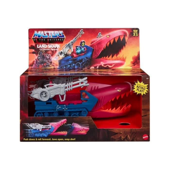 Maitre De L'univers Landshark Origins Figurines D'action 6 Ans Et
