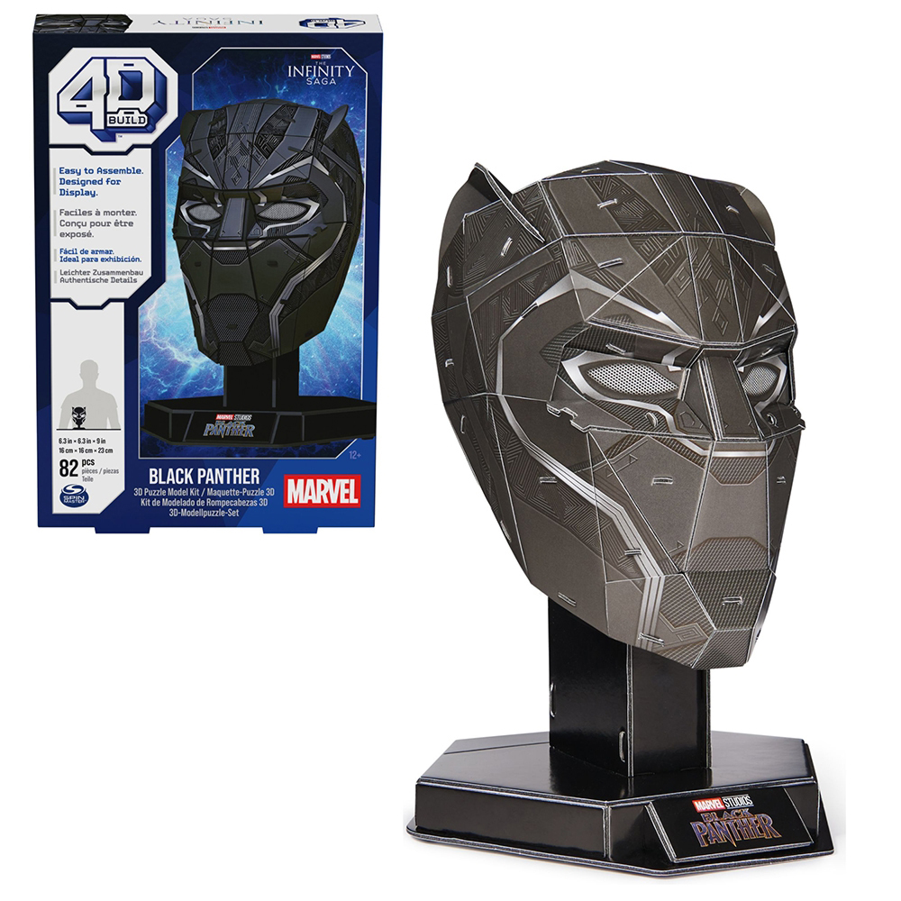 4d Build Marvel Cinematic Universe Character Model 3d Puzzle