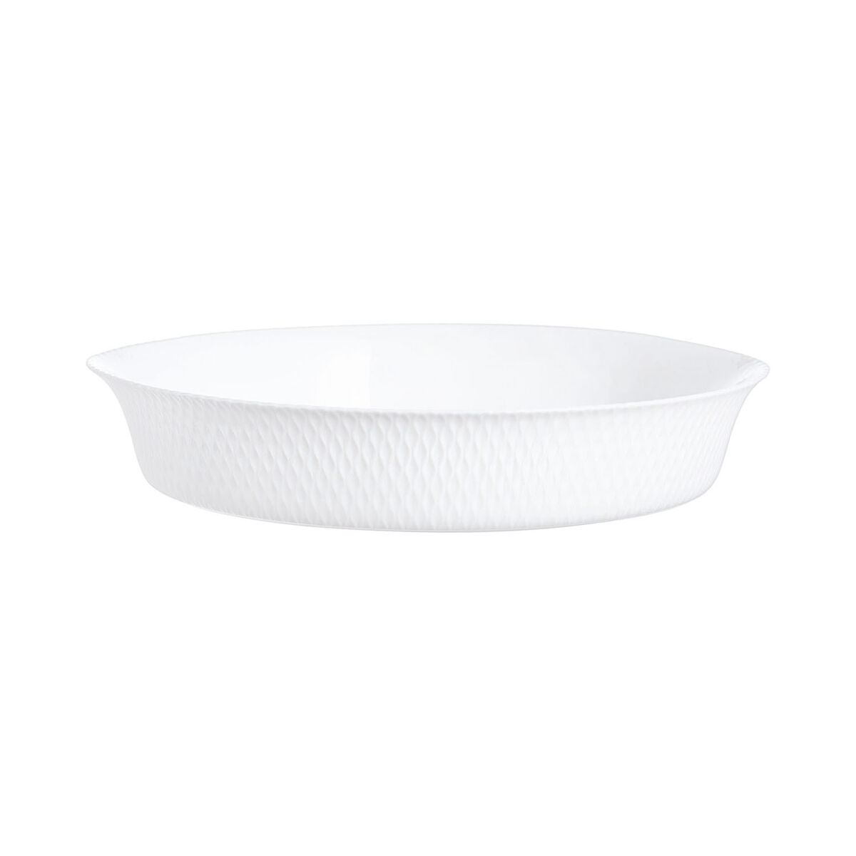 Plat À Gratin Luminarc Smart Cuisine Ronde Blanc Verre Ø 28 Cm (6 Unités)