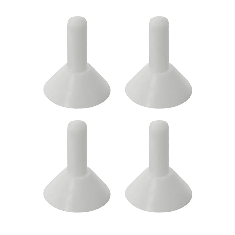 Chapeau De Mat Avec Pointe Pour Tube 4 Pièces Dans Blister