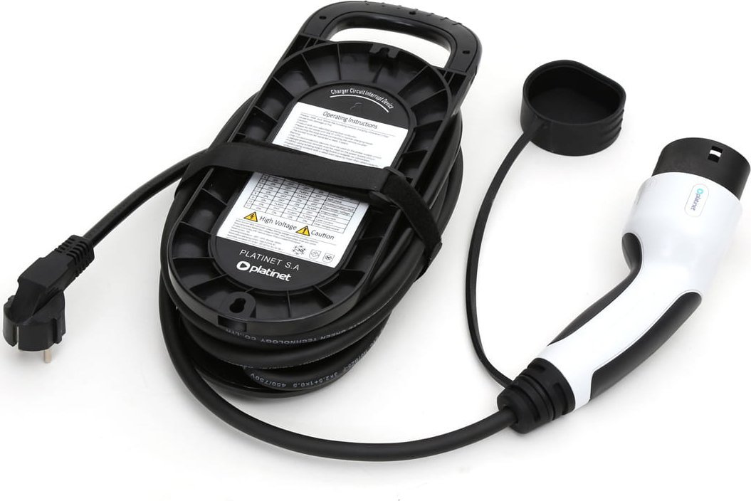 Chargeur Mobile Pour Ev/phev Ac Type 2 3,7kw Schuko Noir (45801)