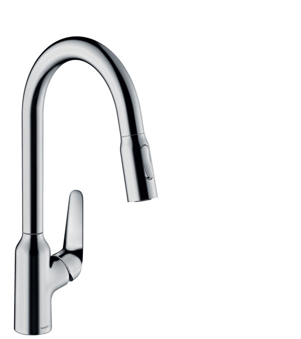 Mitigeur De Cuisine Focus M42 220 Avec Douchette Extractible 2 Jets Finition Chromé Hansgrohe