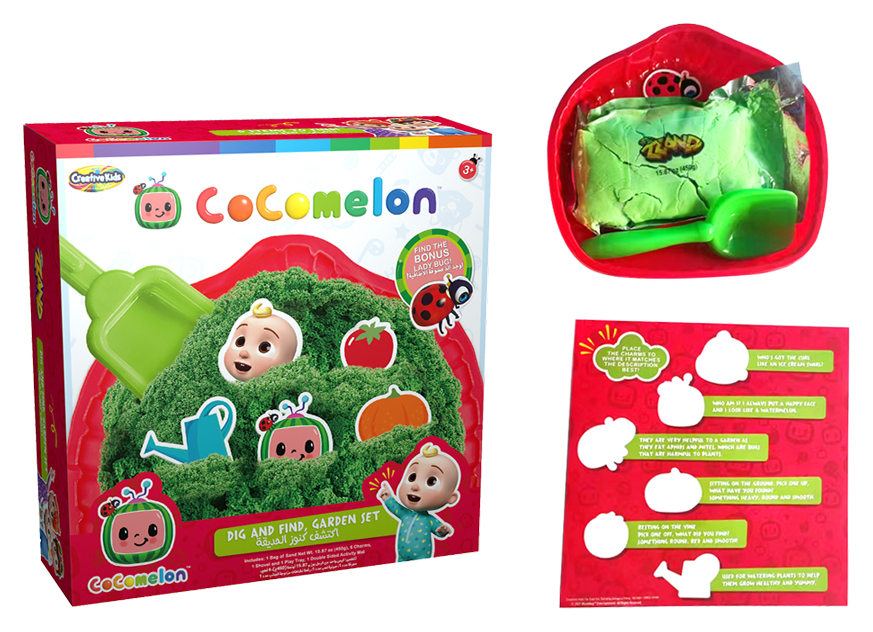 Create & Play Unisex Cocomelon Educational Activity Set