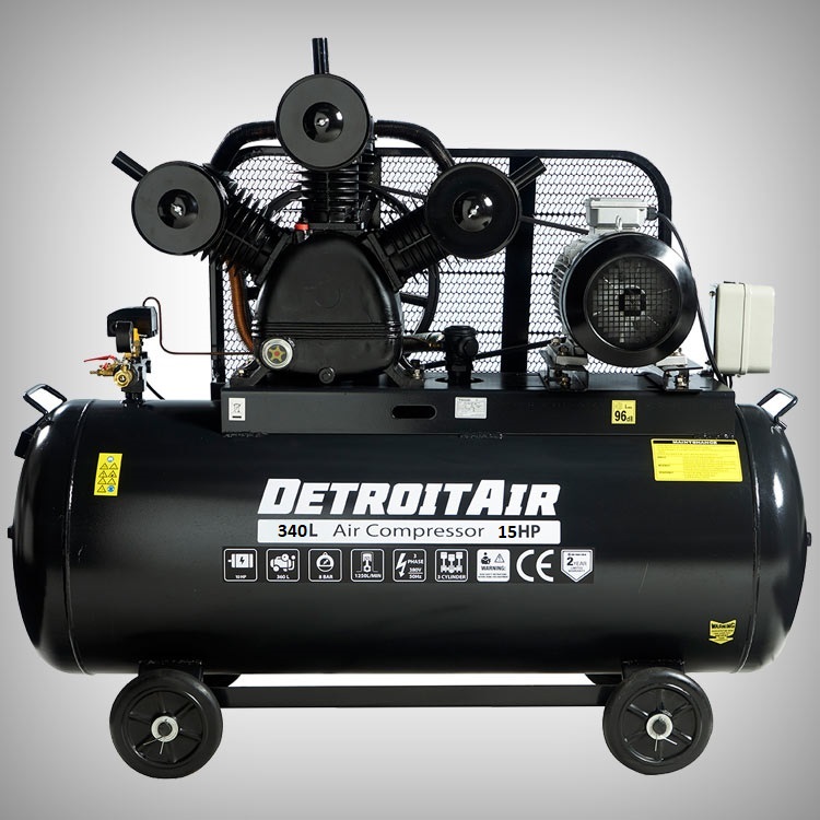 Air Compressor DETROIT CAST IRON 15Hp (11kw) 380V 12.5Bar