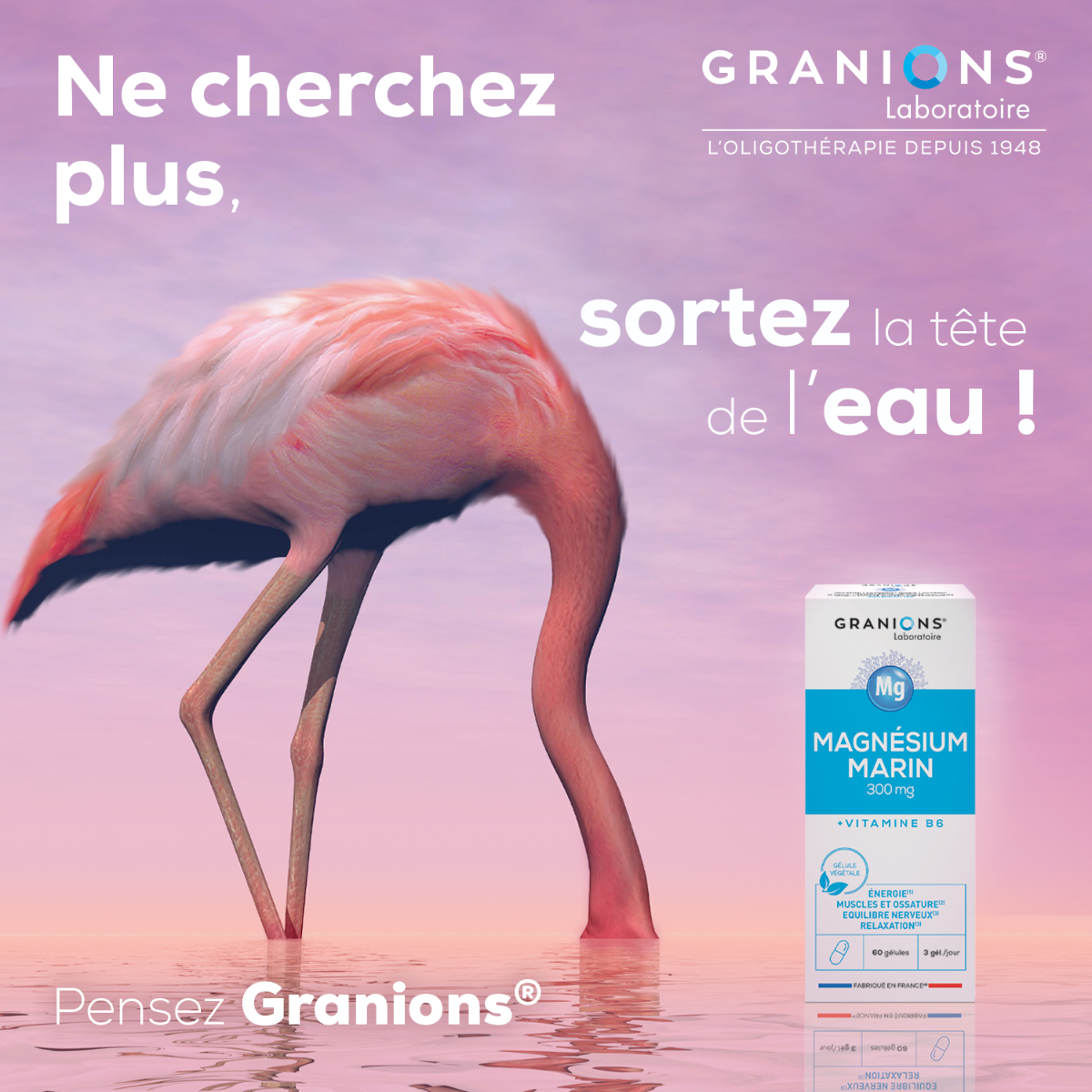Magnesium Marin - 300 Mg GRANIONS
