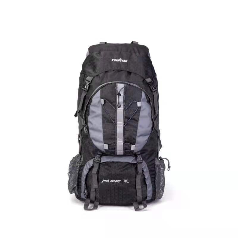 King Star Water-Proof Lightweight Travel Hiking Backpack Daypack-70L - Black
