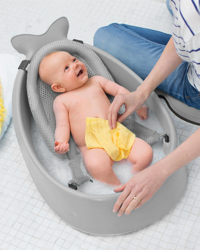 Baignoire Evolutive Pour Bébés Grise