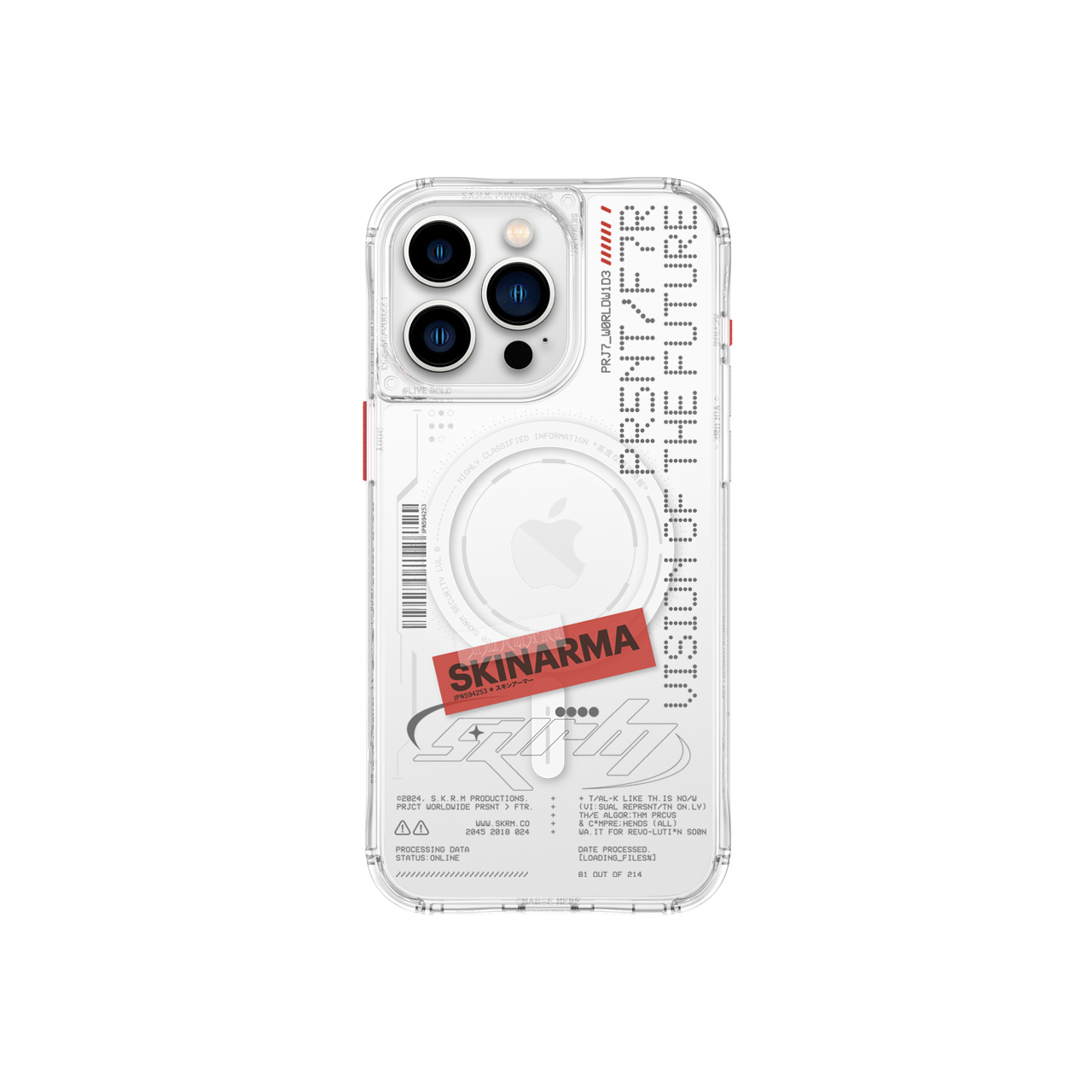Skinarma iPhone 15 Pro Back Cover Mobile Case