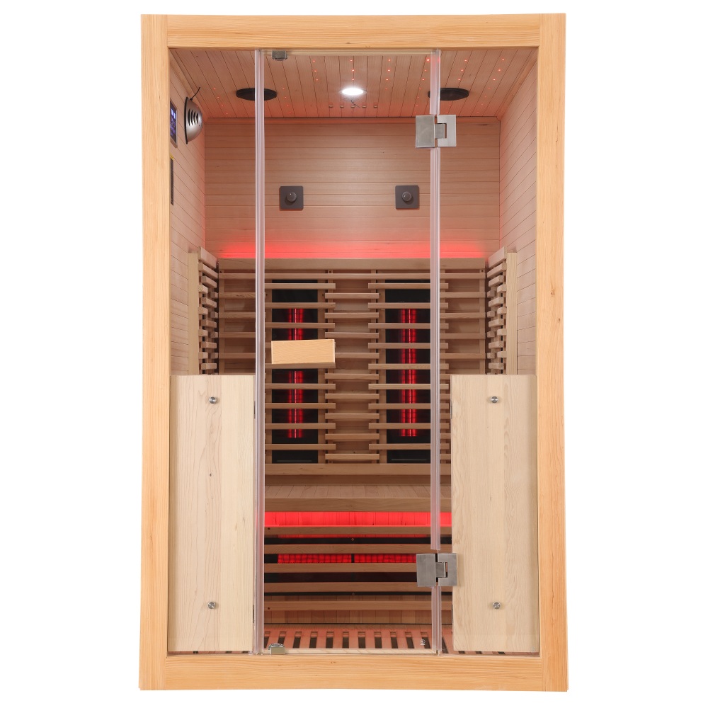 Infrasauna Belatrix Salo 2 RegenaRay – ovládanie a vnútorná výbava