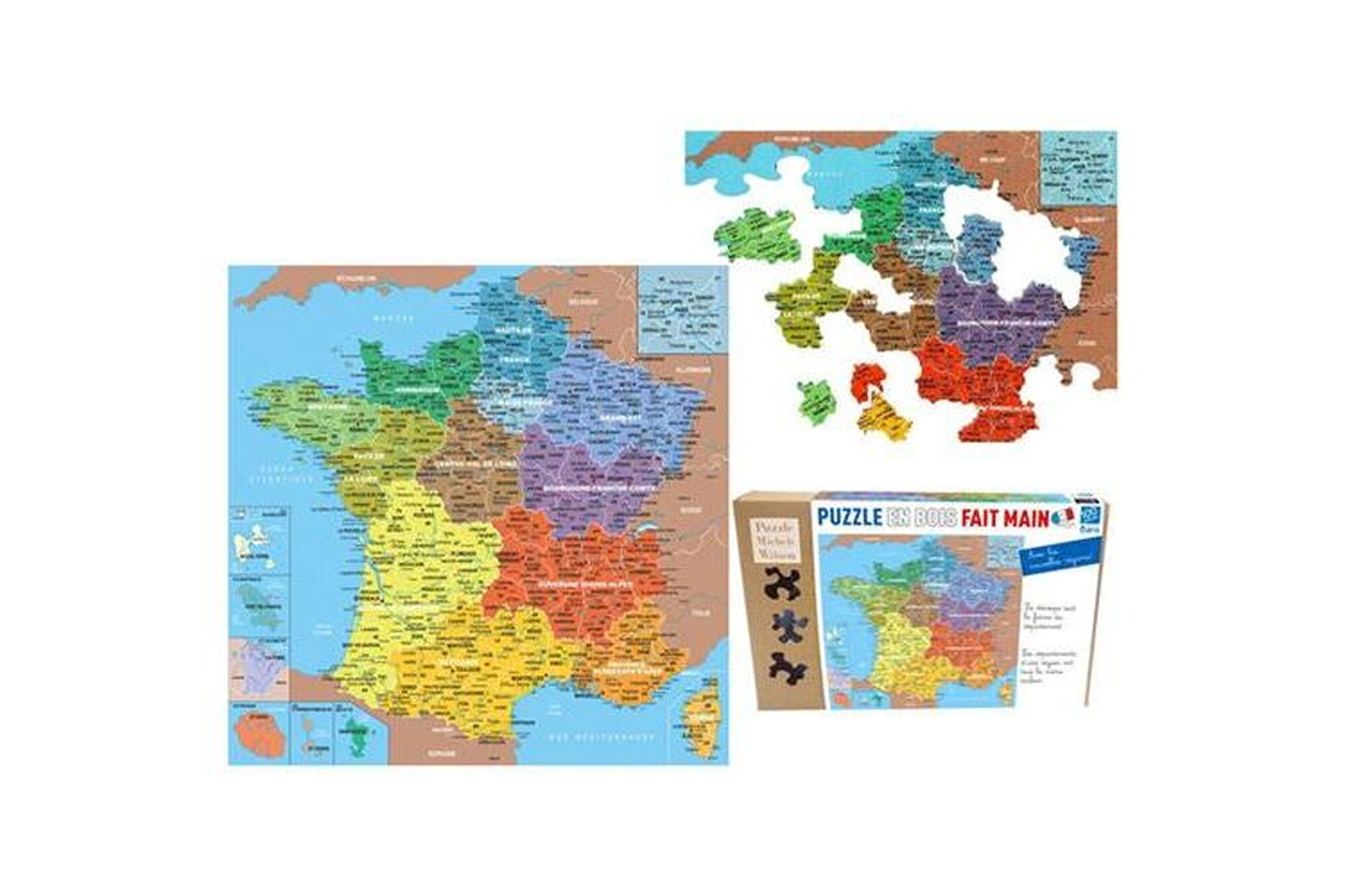 Puzzle 100 Pièces Michèle Wilson France En Bois
