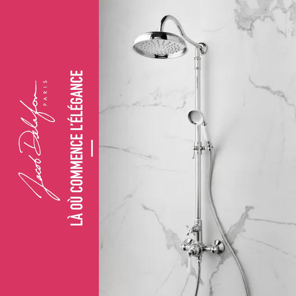 Jacob Delafon Colonne De Douche Cleo Chrome à Prix Carrefour