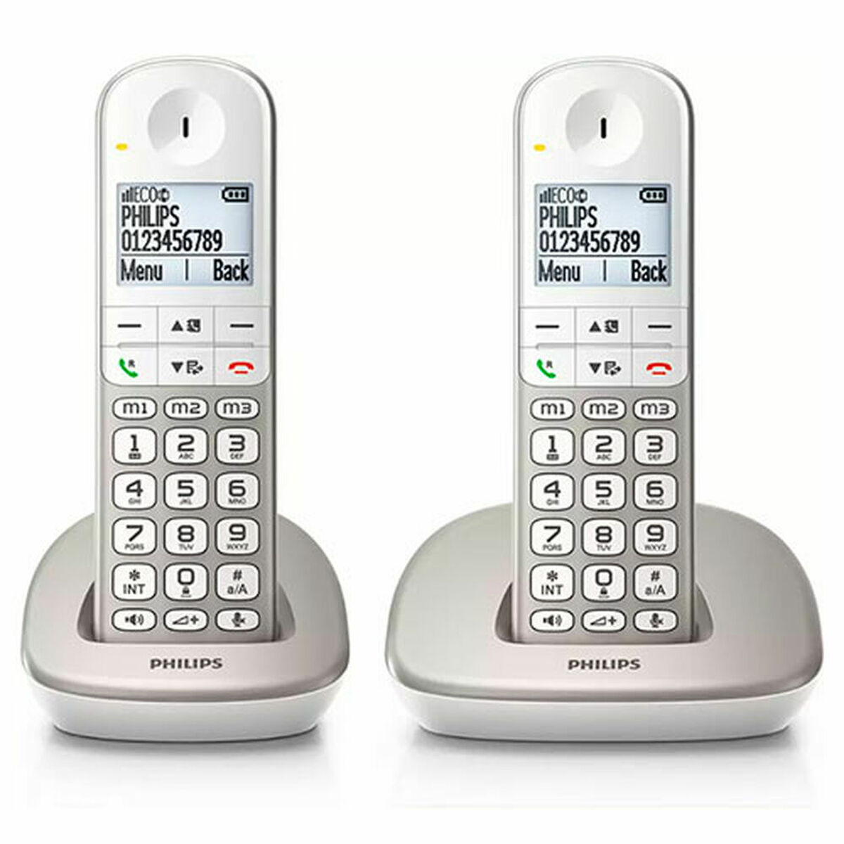 Téléphone Sans Fil Philips Xl4902s/34 1,9" 550 Mah