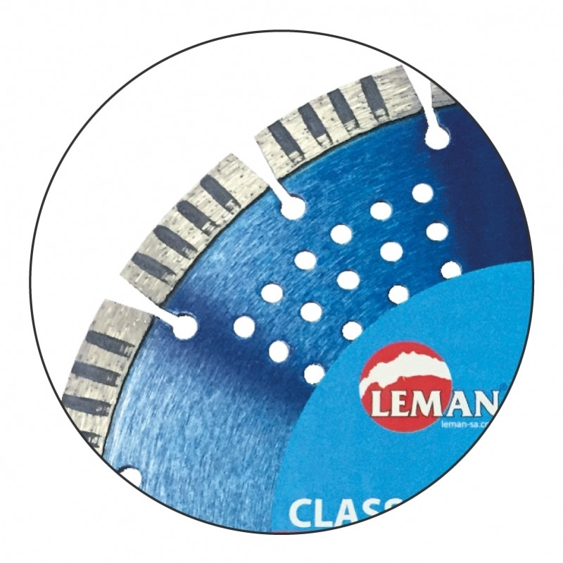 Disque Diamant Segments Béton Armé Diam 300 X 20 X H 12 Mm Leman