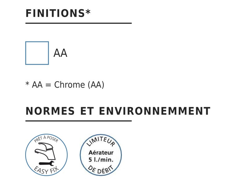 Ideal Standard - Mitigeur Bidet Monotrou Avec Tirette Et Vidage Bonde Métal H 146 Mm Chrome - Connect Air Ideal Standar