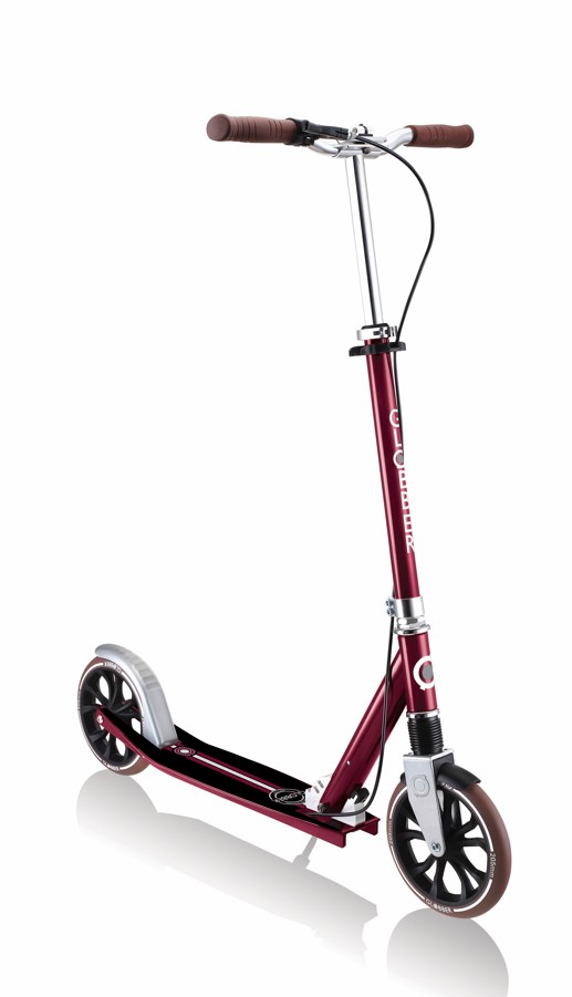 Trottinette Nl 205 Vintage Deluxe Millésime Rouge Foncé