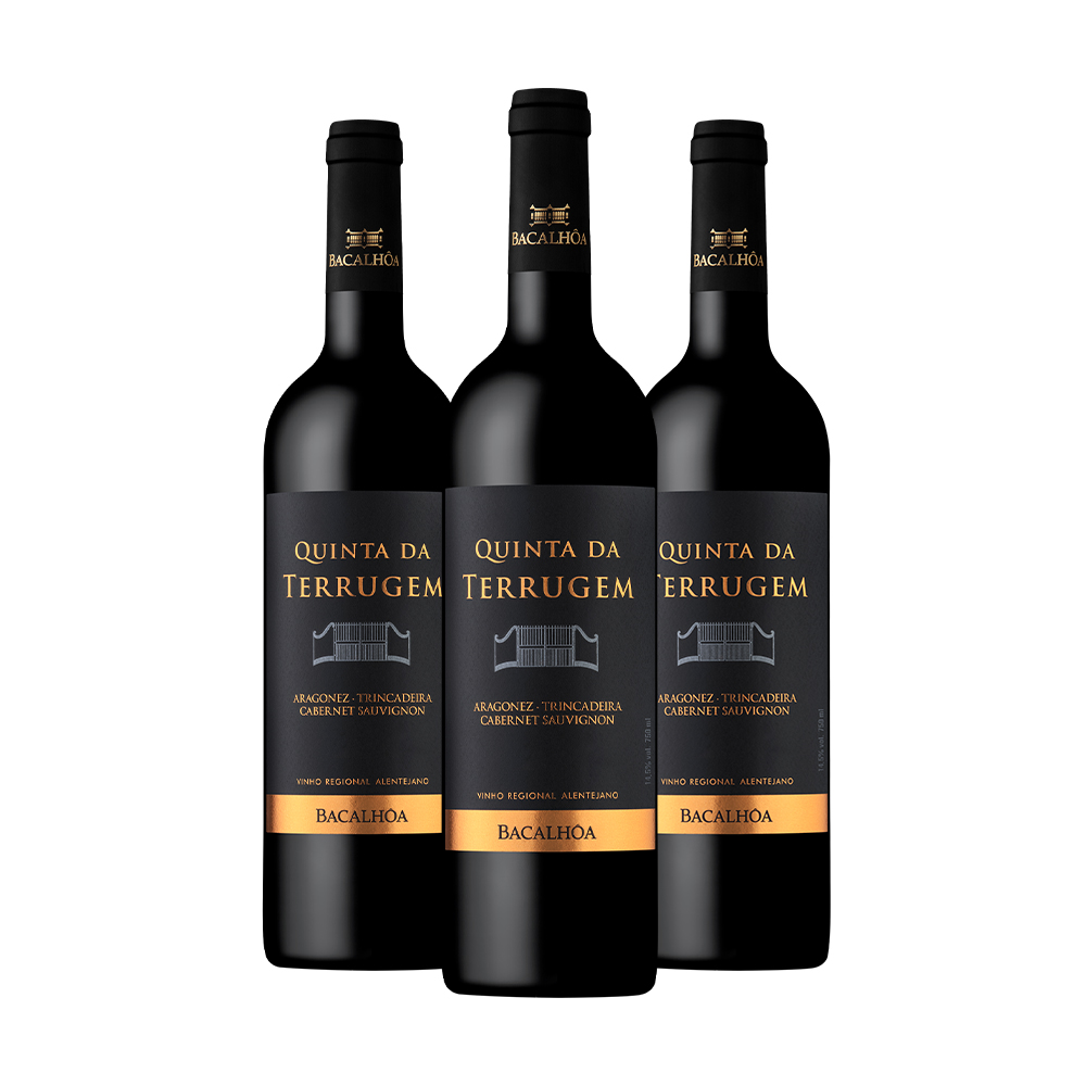 Pack 3 Quinta Da Terrugem Rouge 0,75l : les 3 packs de 4.7 kg à Prix ...