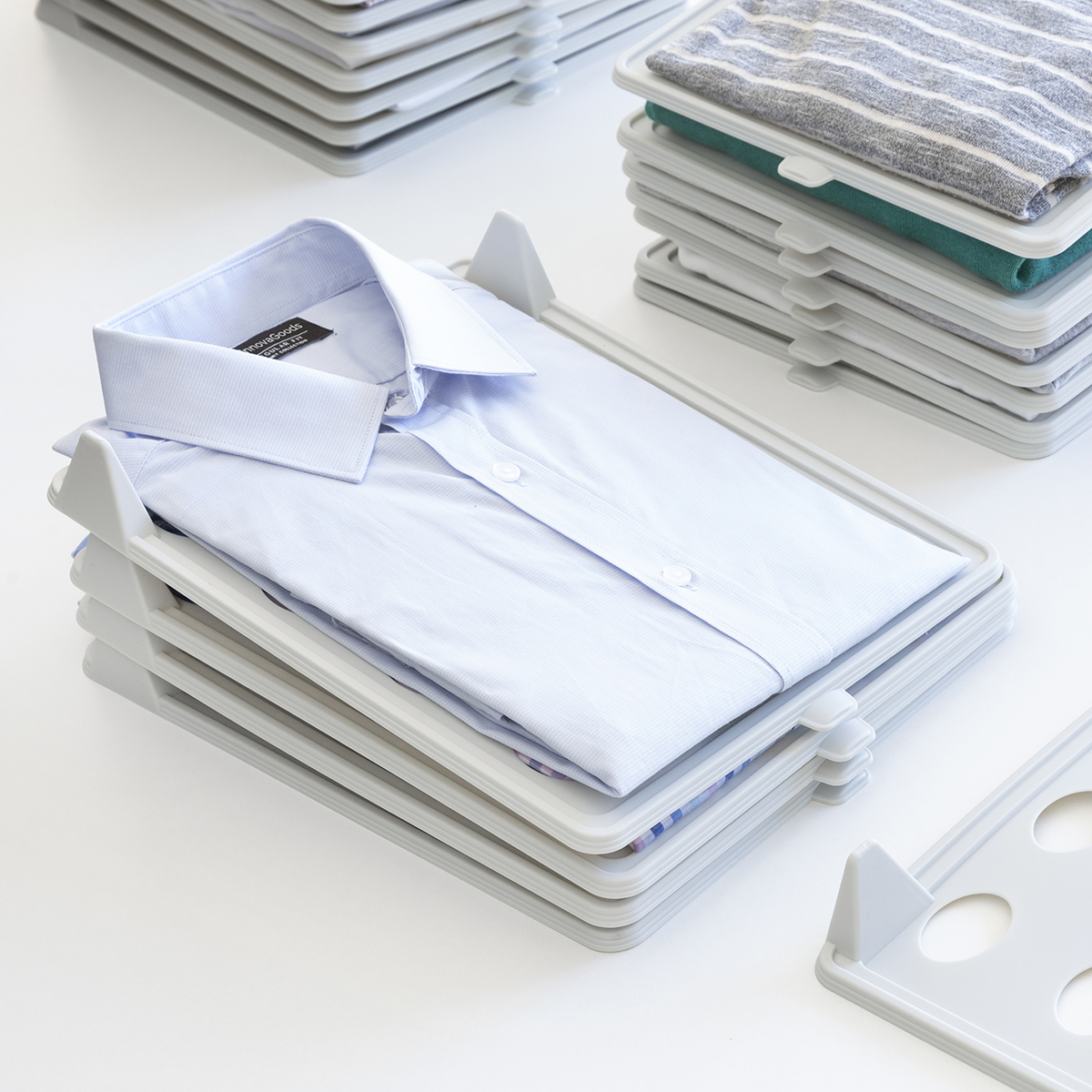 Innovagoods Lot De 5 Plateaux De Rangement Pour Vêtements
