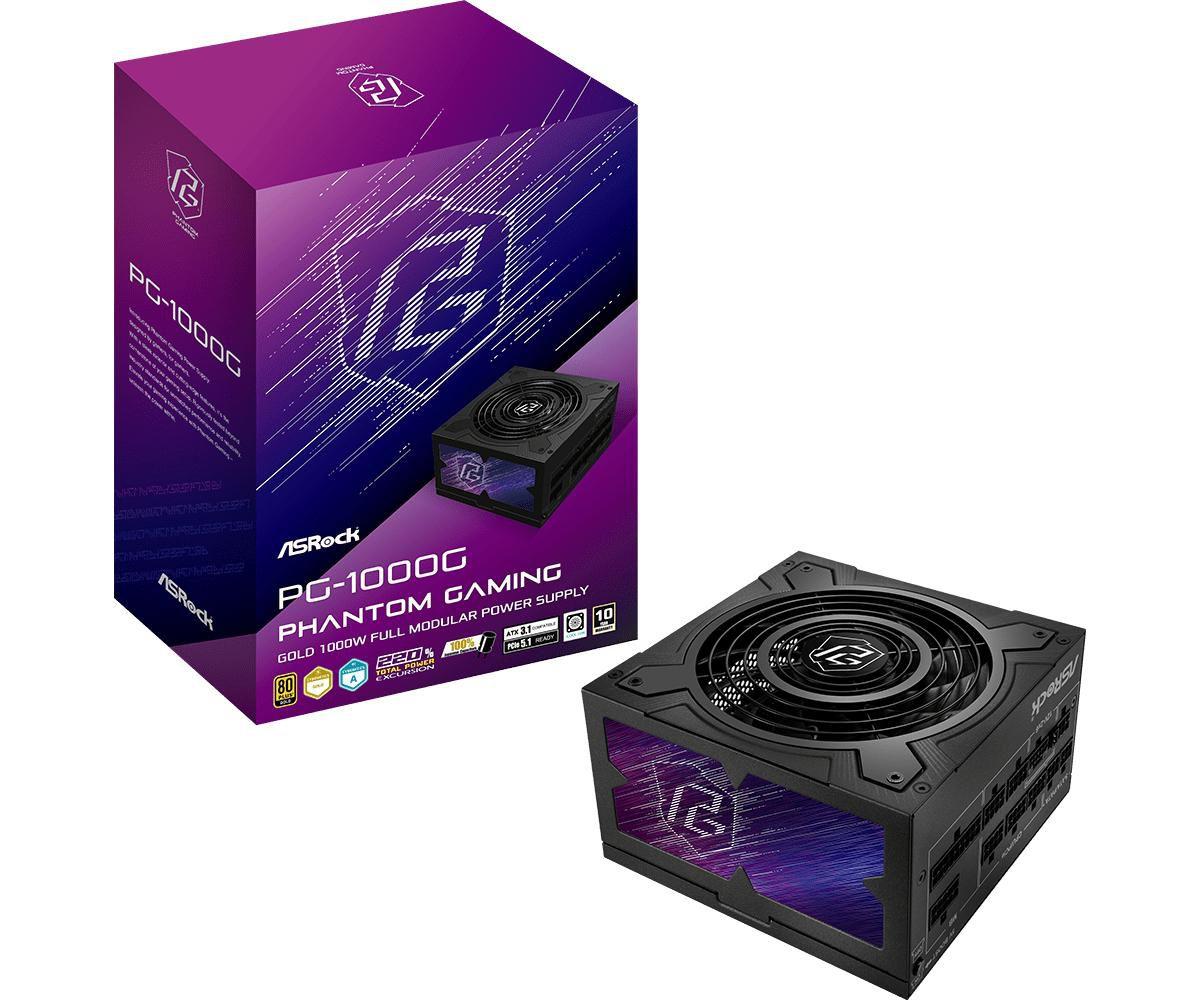 Asrock Phantom Gaming PG unité d'alimentation d'énergie 20+4 pin ATX ATX - vue 2