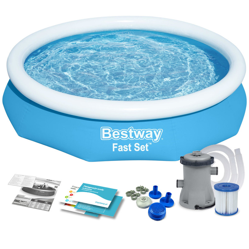 Bestway Above-Ground Pool 305 Cmx305 Cmx61 Cm,3 Person,Blue