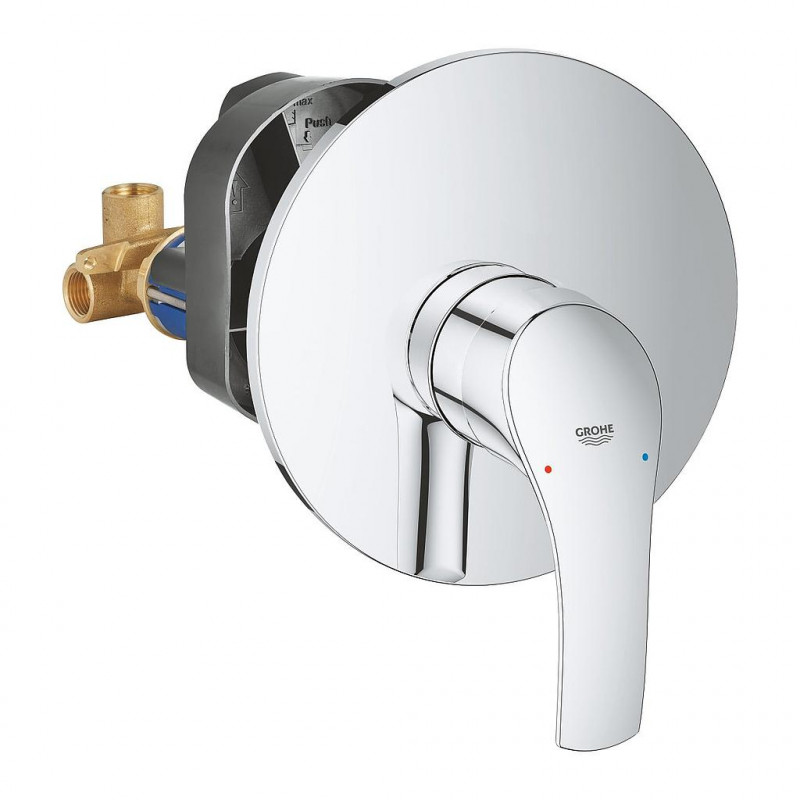 Mitigeur De Douche Eurosmart Encastré Chromé Grohe