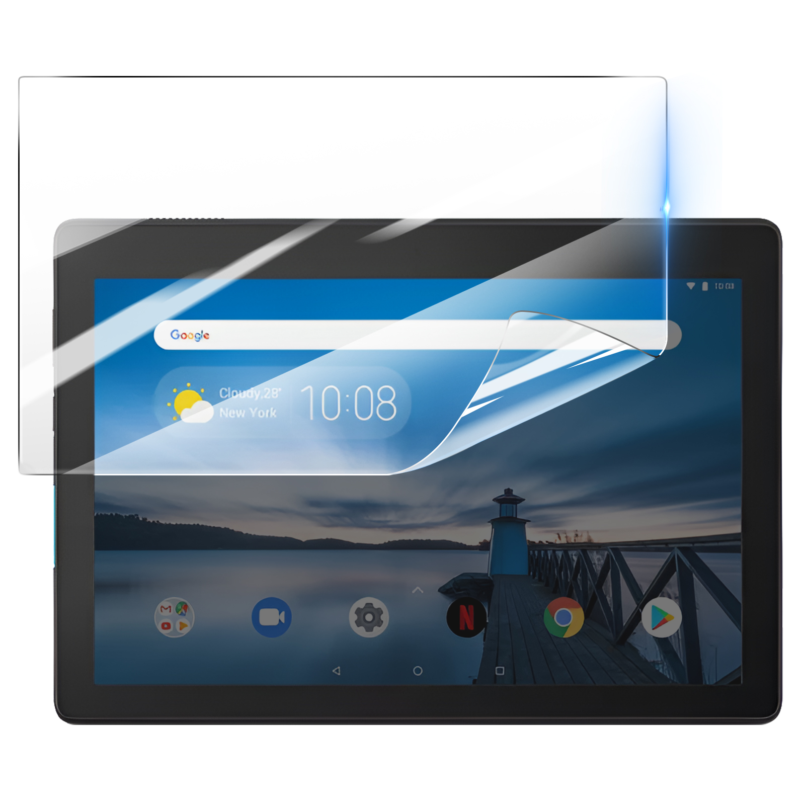 Protection Écran pour Lenovo Tab E10 10.1 en Hydrogel Antichoc Transparent