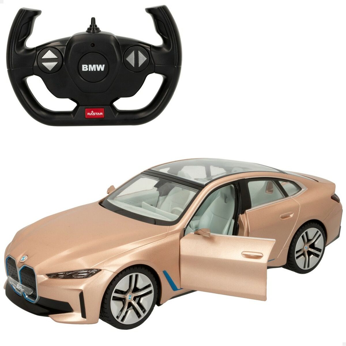 Voiture Télécommandée Bmw I4 Concept Doré 1:14 (2 Unités) à Prix Carrefour