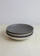 Kitchencraft - Assiettes Creuses En Grès Émaillé, Livrés Dans Un Coffret Cadeau, 22 Cm, Lot De 4, Motif Texturé