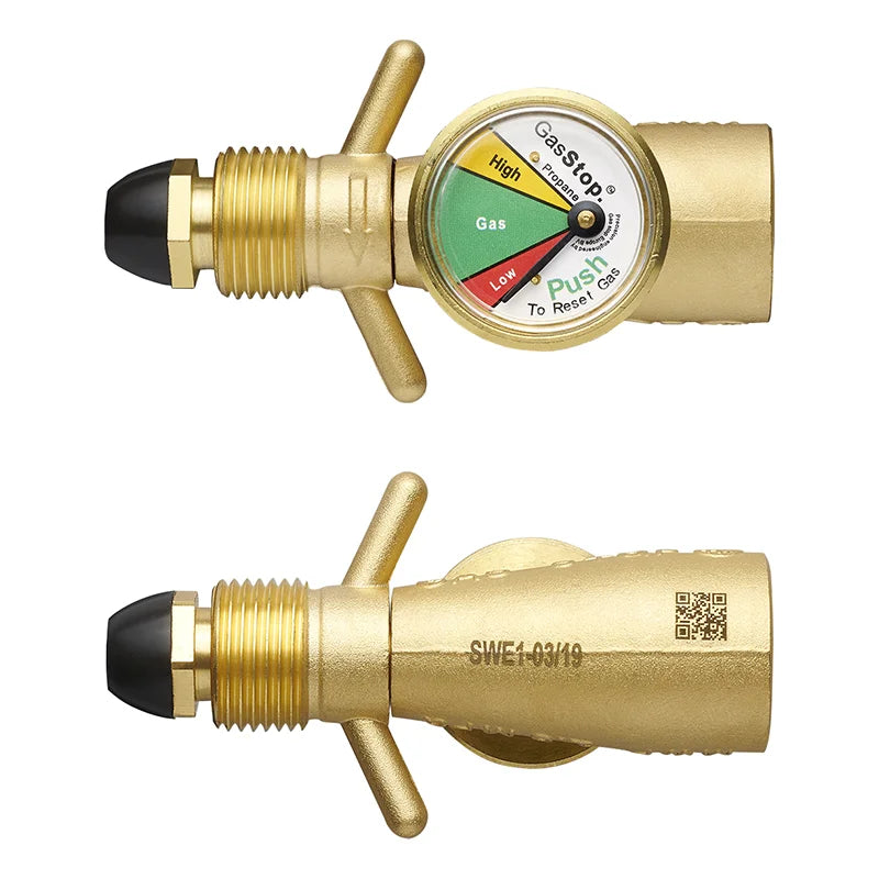 Gasstop Vanne D'arrêt D'urgence Pour Bouteilles De Gaz Propane Se 0.885 Ngo Lh Pol (g.10) Gsse1